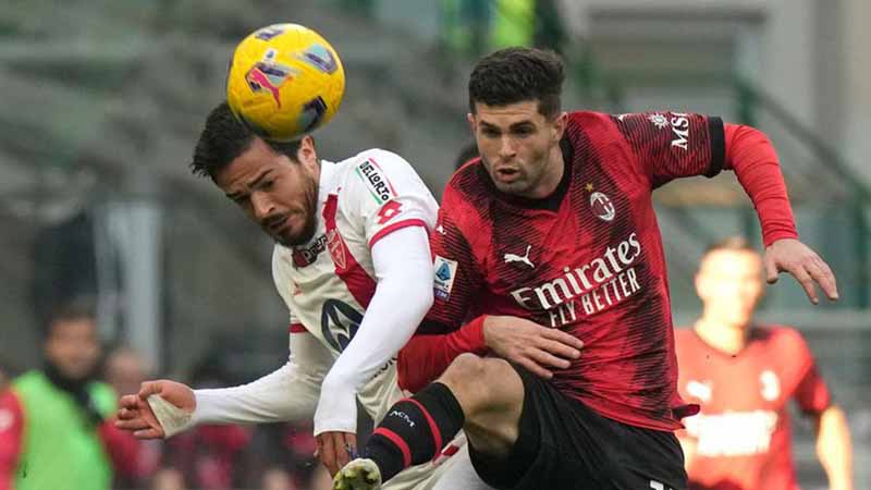 Soi kèo Monza vs Milan